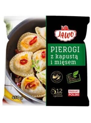 Jawo "Pierogi" med kål og kjøtt 450 g