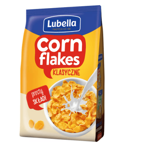 Lubella Platki Corn Flakes Klasyczne 500g Mapex