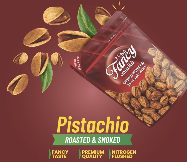 Fancy Smoked Pistachio Nuts Bag 125g