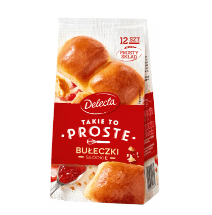 DELECTA CIASTO SLODKIE BULECZKI 340G