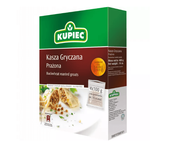 Kupiec Kasza Gryczana 4*100g