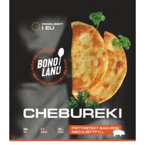 Bonoland Chebureki med kjøtt 500g (3stk) - Litauen -