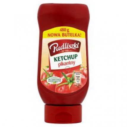 Pudliszki Ketchup Sterk 8*480g stk