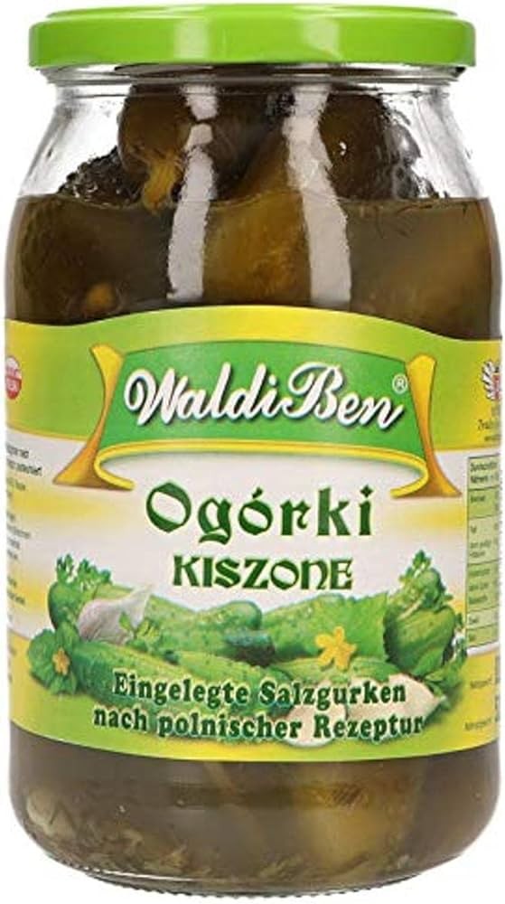 Waldiben Ogorki Kiszone 820g