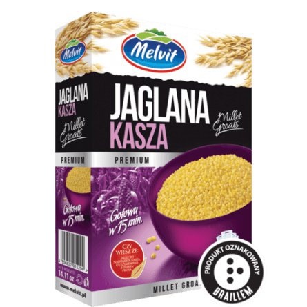 Melvit Kasza Jaglana - Hirse 6*4*100g stk