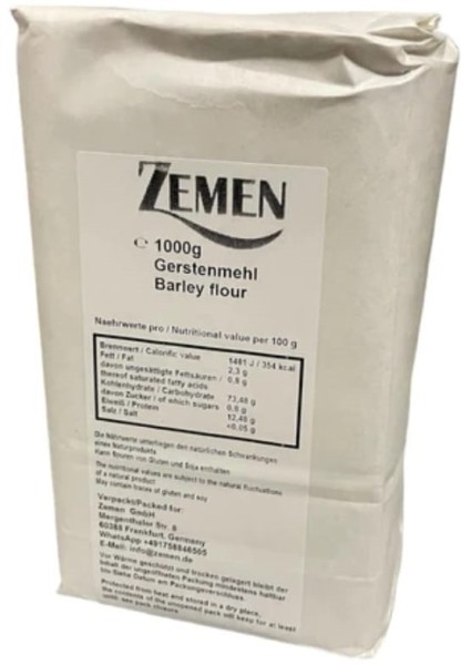 ZEMEN Barley Mel 1 Kg