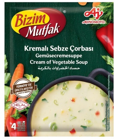 BIZIM MUTFAK SUPPE KREMET GRØNNSAK 65 GR