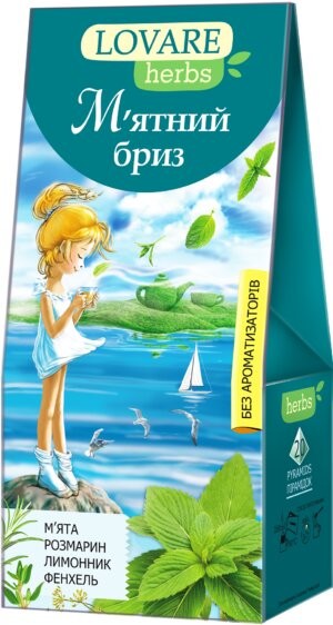 Lovare Te "Mint Breeze" (1,8g x 20stk) - Ukraina -