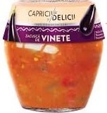 Caprici Grønnsaksmos med auberginer "Zacusca de vinete" 550g - Romania -