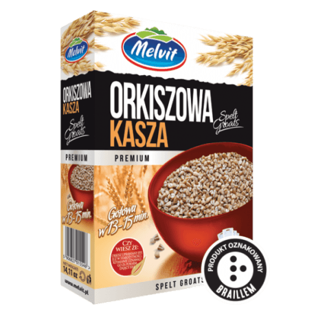 Melvit Kasza Orkiszowa Spelt 6*4*100g stk