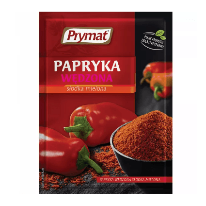 Prymat Søt røkt paprika"Papryka slodka wedzona" 20 g