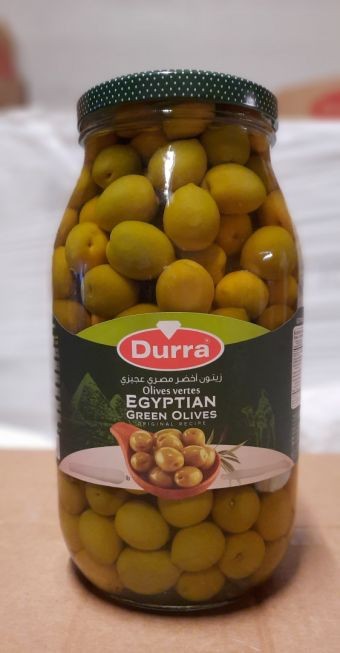  Durra Egyptian Green Olives  [Big] 2750g