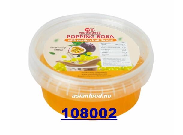 POPPING BOBA Passion flavour 250gr