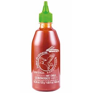 ROOSTER Sriracha hot chilli lemongrass 520 g