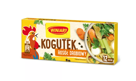 WINIARY BULION KOGUTEK ROSOL DROBIOWY KOSTKA 108G