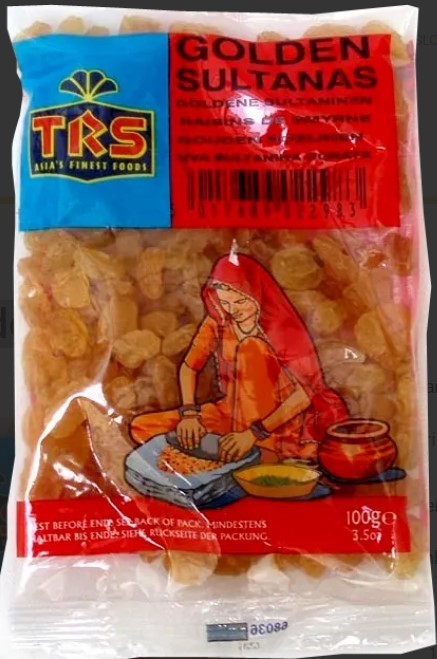 TRS Golden Sultanas 100g