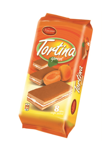 Vincinni Tortina Apricot 200gr