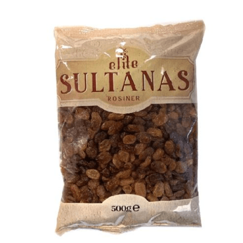 Elite Sultanas Rosiner 500gr