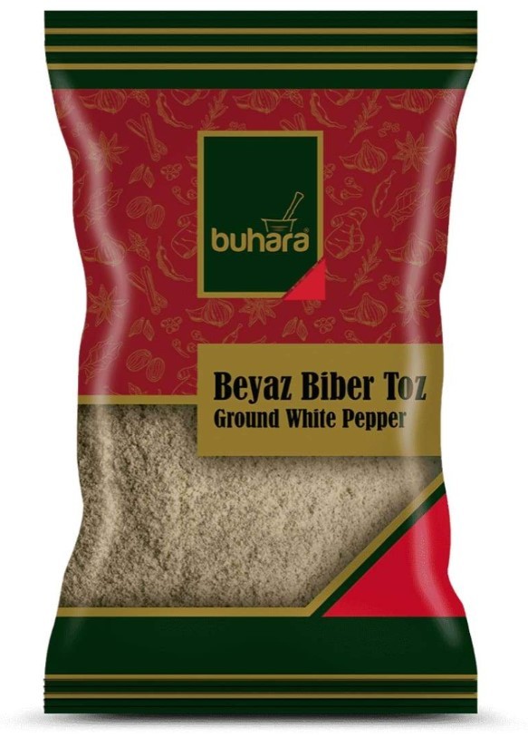 Buhara Hvit Pepper Malt 50g  (Små Pose)