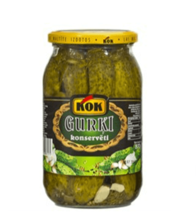 KOK Hermetiserte agurker 870g