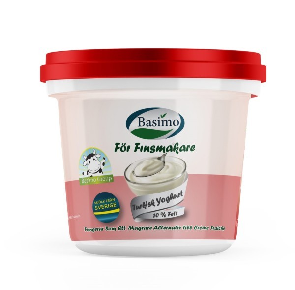 Basimo Turkisk Yoghurt Fett 10% 1 KG