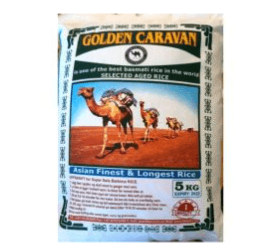 Caravan Golden Basmati Ris 5kg