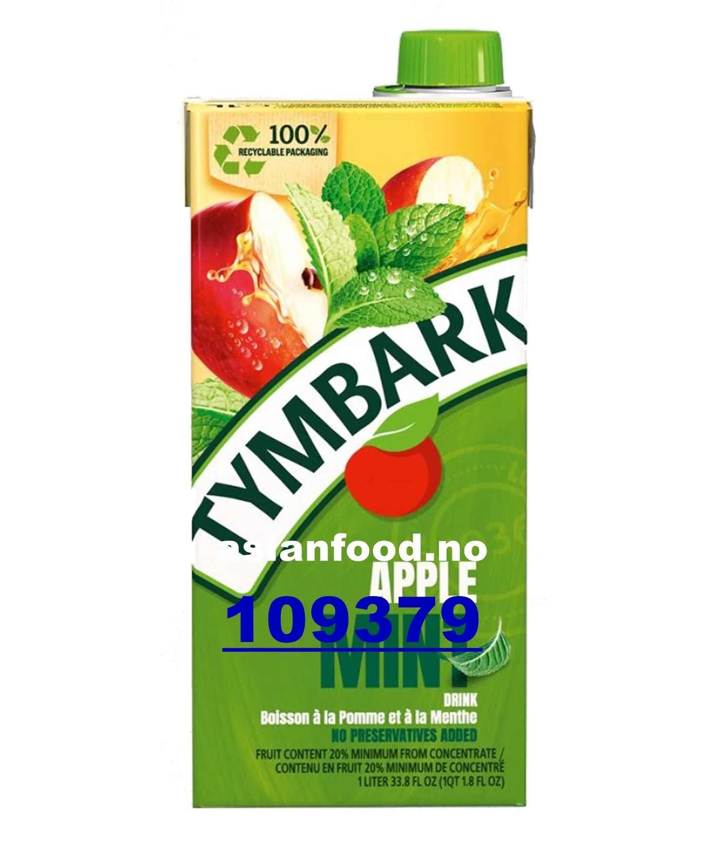 TYMBARK Apple Mint drink 1L