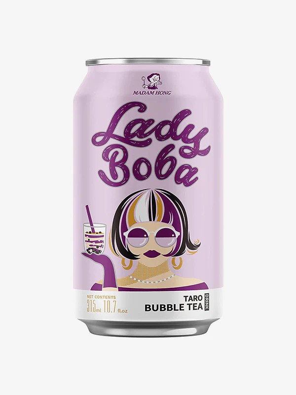 MADAM HONG Lady Boba Taro bubble tea 315 ml