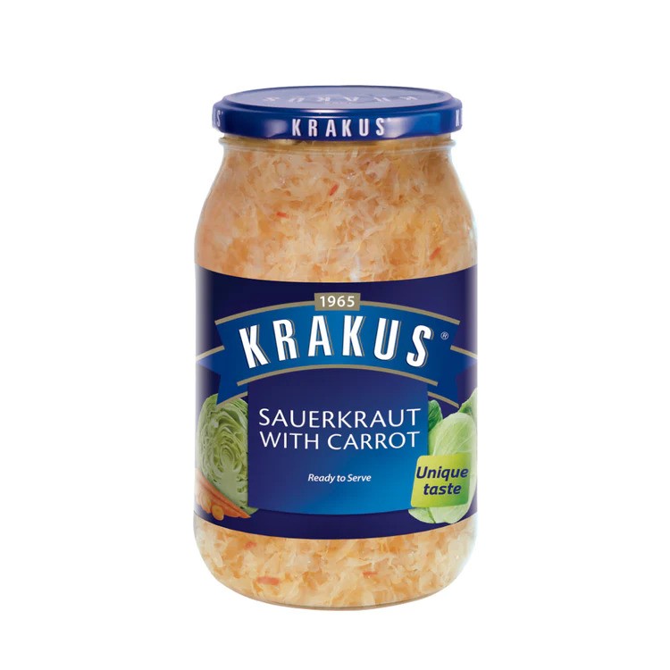 922 Krakus Surkål M/Gulrot 900g