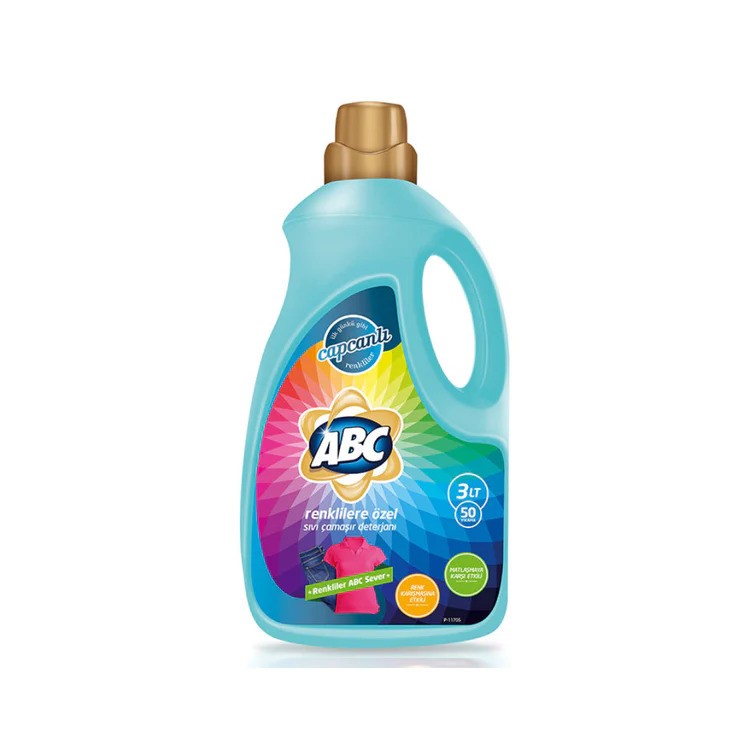 ABC Liquid Laundry Detergent Color 3L