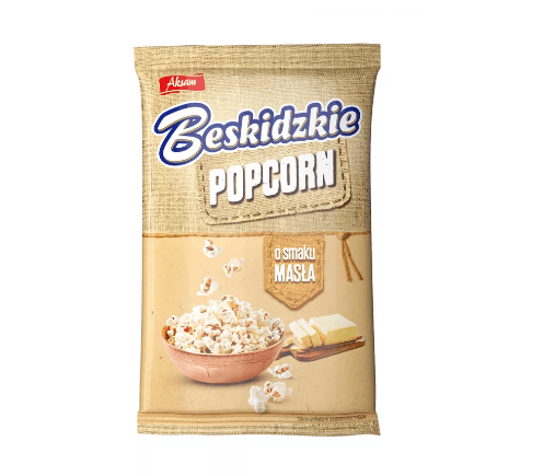 Beskidzkie Butter Flavoured Popcorn 90g