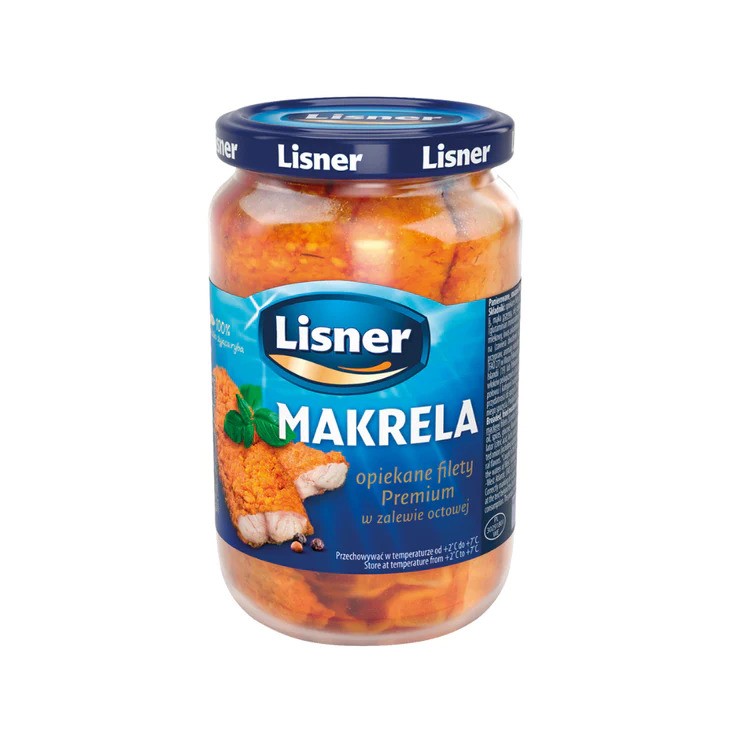 Lisner Fried Mackerel Fillets In Vinegar 700G