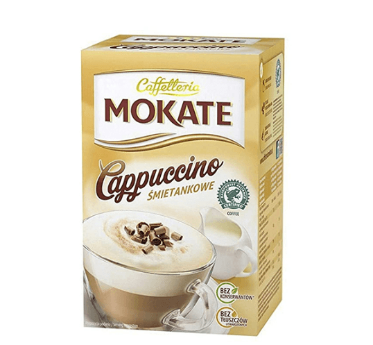 Mokate Cappuccino Smietankowy (Krem) 20gr X 8