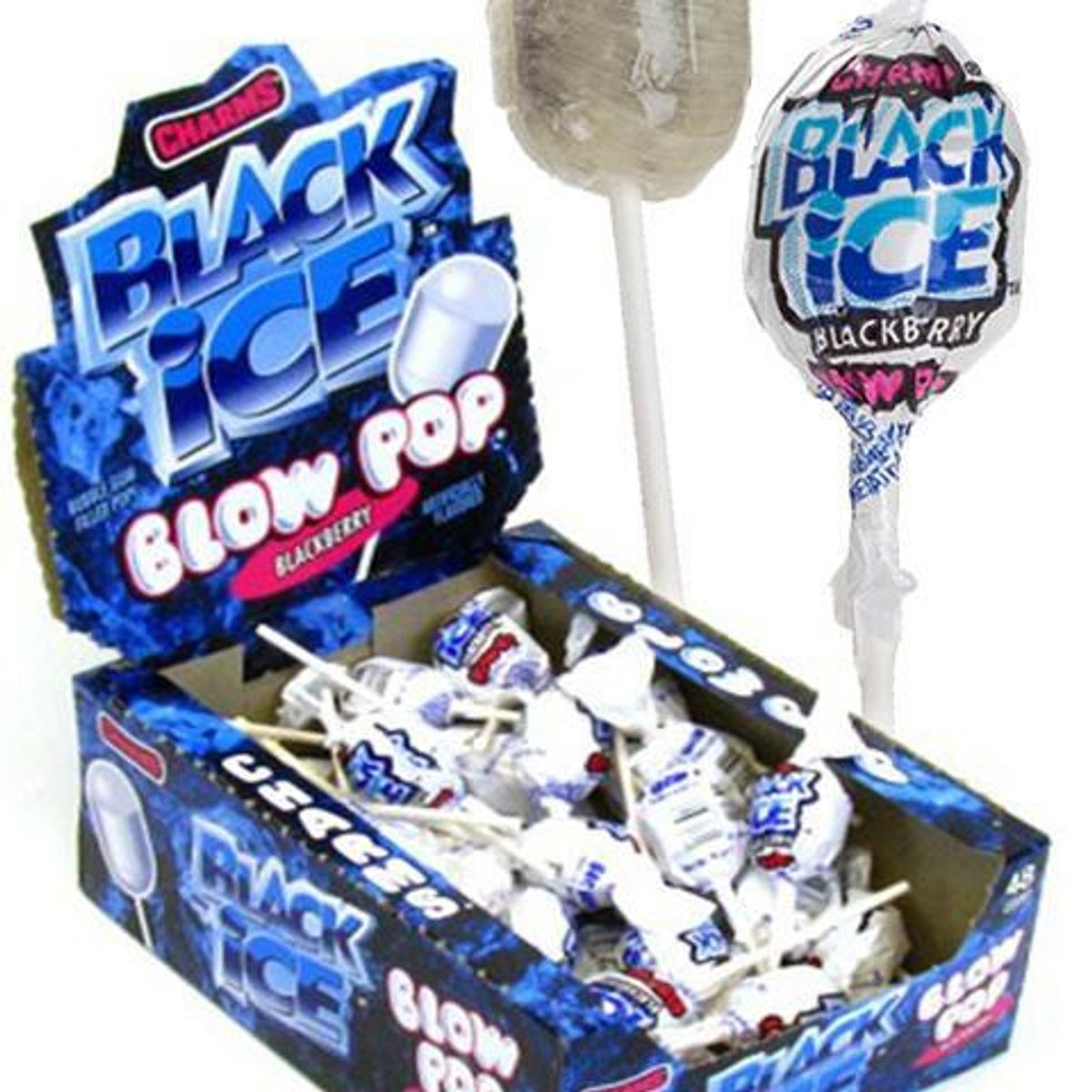 Blow Pops Black Ice Blackberry 18.4g