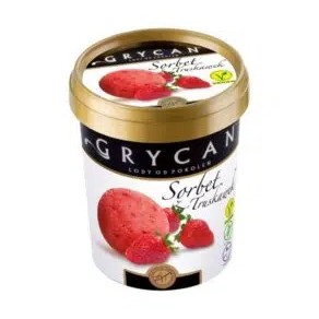 Grycan Jordbærsorbet 0,5l - Polen -