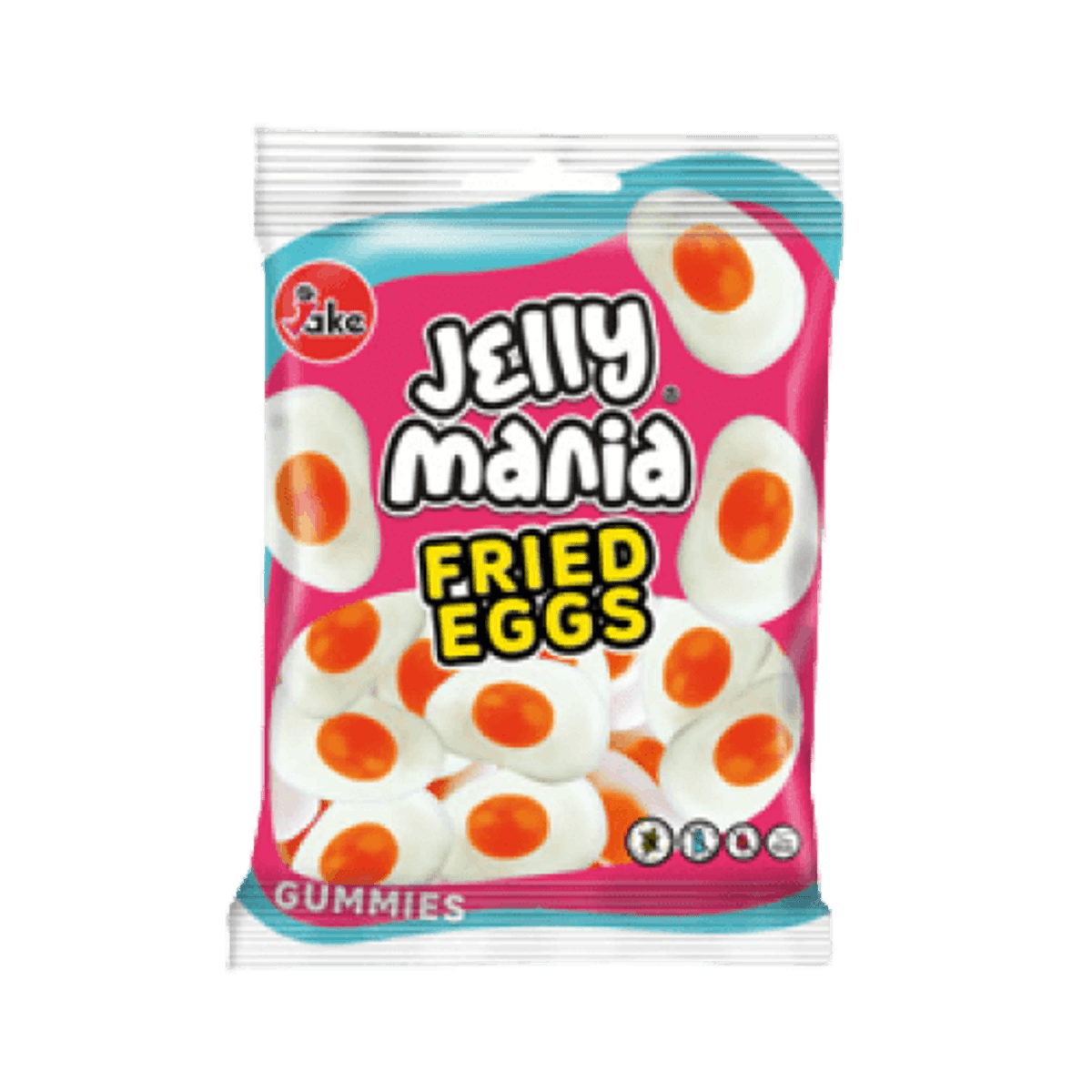 Jelly Mania Fried Eggs Halal 100g 