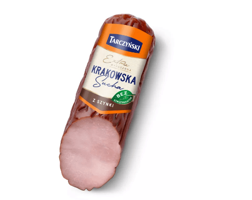 KRAKOW DRY SAUSAGE EXTRA SKOS VAC 260G TARCZYNSKI