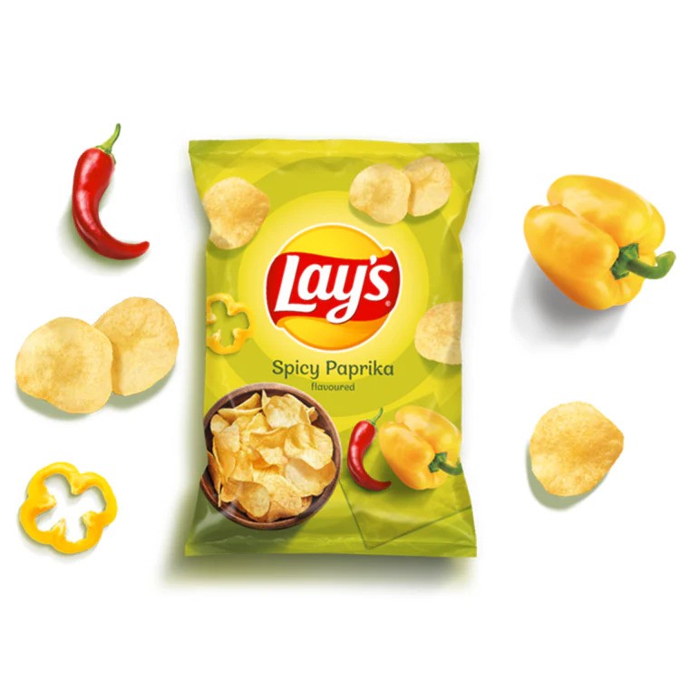 Lays Chipsy Spicy Pepper 140G