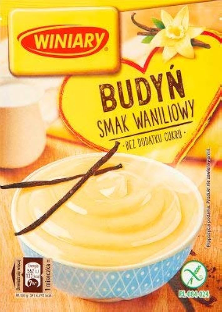 Winiary Pudding Vanilje (med sukker) 60g 