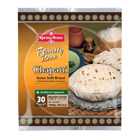 SPRING HOME Chapatti 30pcs 1.2 kg