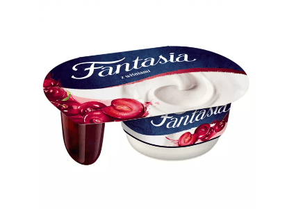 Danone Fantasia Yoghurt With Cherries 118g