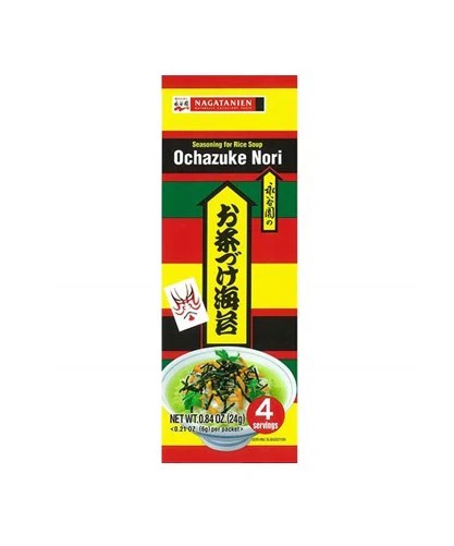 NAGATANIEN Seaweed Chazuke rice seas. 24 g