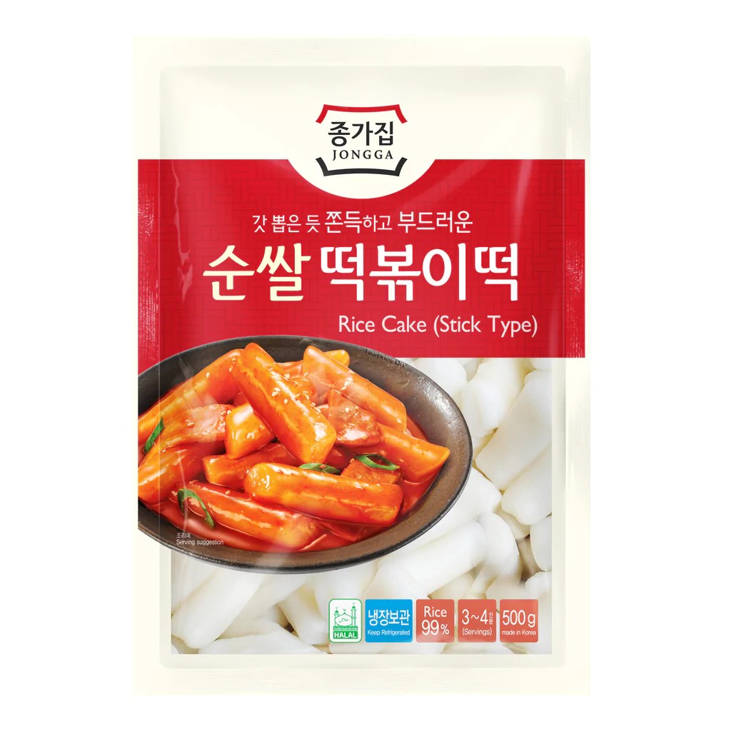 JONGGA Rice cake - Stick 500g (4*C)