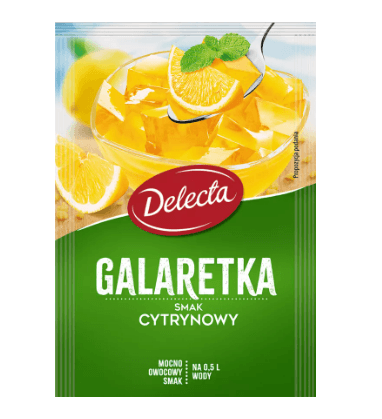 Delecta Galaretka Cytrynowa 70g