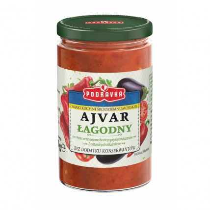 Podravka Ajvar Mild 12*350g stk