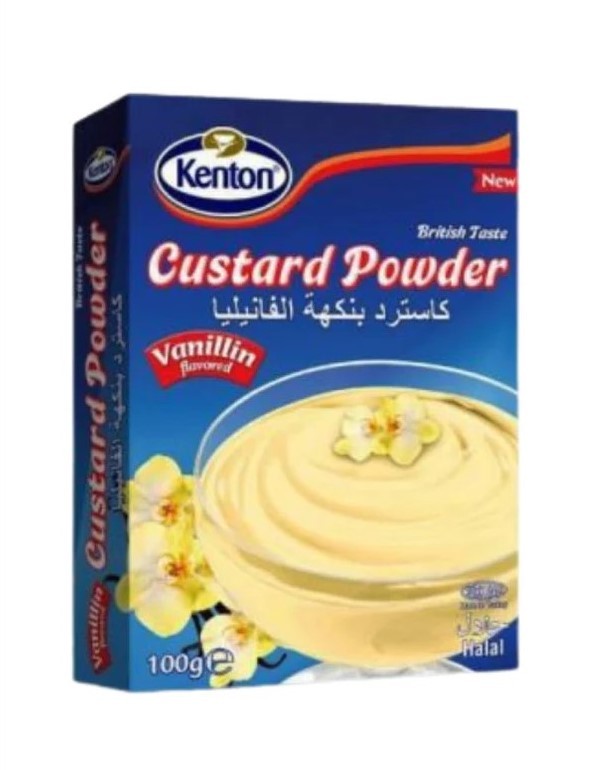 Kenton Custard Powder Vanilin Taste 100g