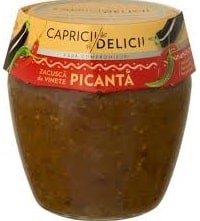 Caprici Spicy grønnsaksmos "Zacusca Picanta" 550g - Romania -