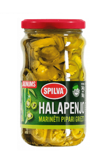 Jalapene pepper syltet kuttet 340g