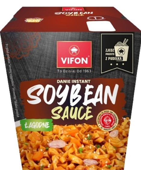 Vifon Asiatisk Instant nudler Soyasaus "Soybean Sauce" 85g