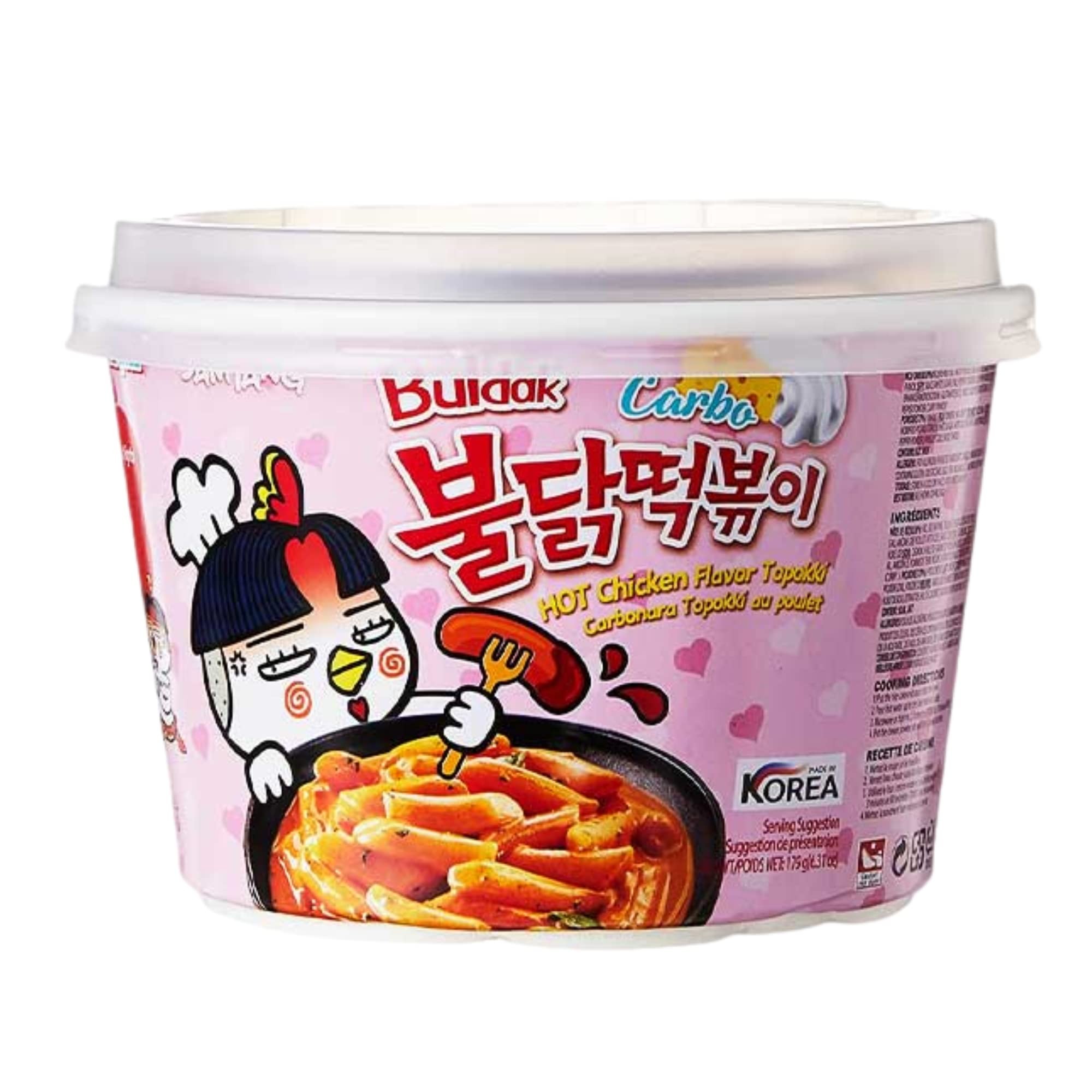 SAMYANG Buldak instant Topokki Carbonara 179 g